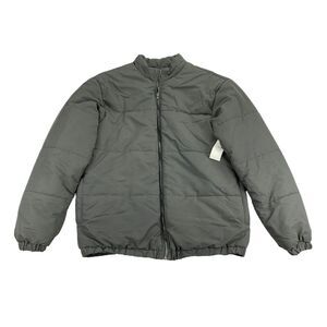 And Now This Mens Quilted Puffer Jacket Black XL